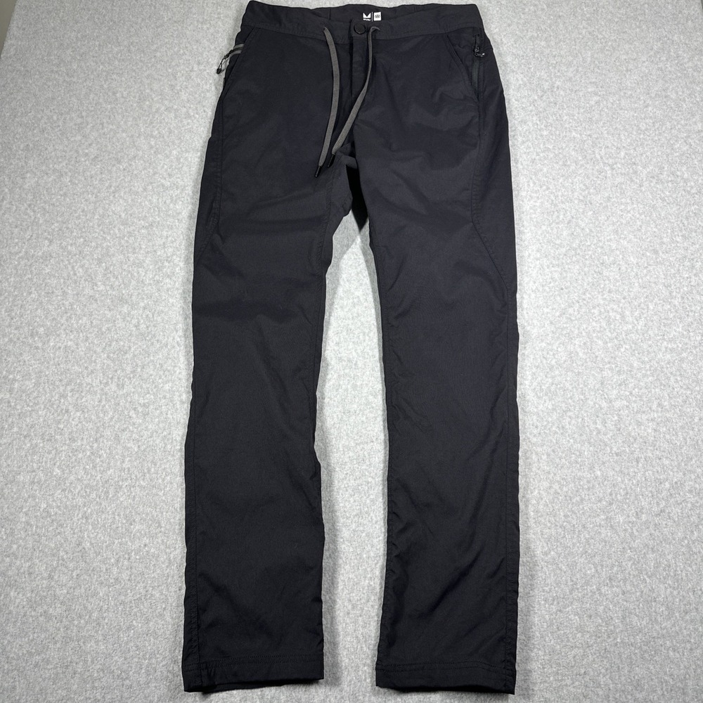 686 x Evil Platform Bike Pants Men's 32x32 Black Slim Fit Stretch DWR Nylon